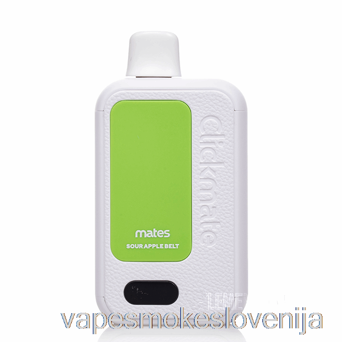 Vape Za Enkratno Uporabo 7 Daze Clickmate 15000 Komplet Za Enkratno Uporabo Pas Za Kislo Jabolko